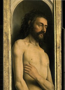 Detail of Adam, from the left wing of the Ghent Altarpiece