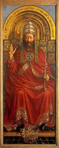 God the Father, central panel of the Ghent Altarpiece