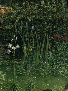The Adoration of the Mystic Lamb (detail)