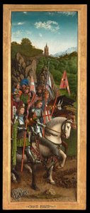 The Knights of Christ, from the left side of the Ghent Altarpiece
