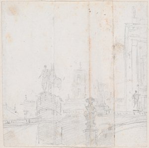 Capitoline Hill by Hubert Robert