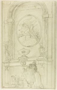 Interior with a Couple Before a Chimney-Piece