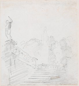 Monumental Stairway by Hubert Robert