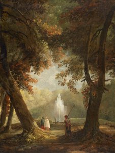 The Great Fountain at Villa Conti, Frascati