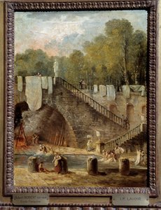 The Wash by Hubert Robert
