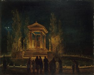 The Temporary Mausoleum of Jean-Jacques Rousseau
