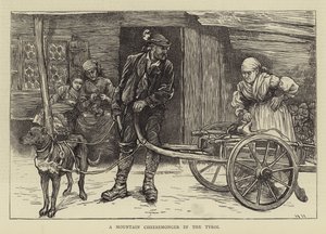 A Mountain Cheesemonger in the Tyrol by Hubert von Herkomer