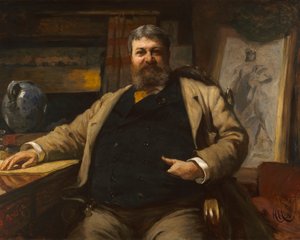 H. H. Richardson, 1886 by Hubert von Herkomer