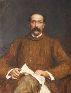 William Leonard Courtney by Hubert von Herkomer