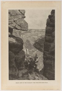 Grand Canyon of the Colorado, View from the Hance Trail
