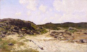 Lighthouse Beach, Annisquam by Hugh Bolton Jones