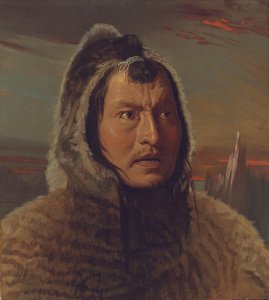 Portrait of an Eskimo by Hugh Collins