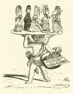 Cupid Selling Girls for Gold or Silver by Hugh Rowley
