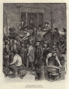 Covent Garden - an auction