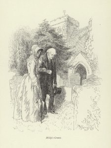 Illustration for Amos Barton by George Eliot by Hugh Thomson