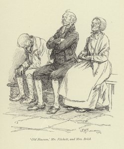 Illustration for Amos Barton by Hugh Thomson
