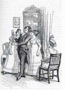Illustration for "Emma" by Jane Austen by Hugh Thomson