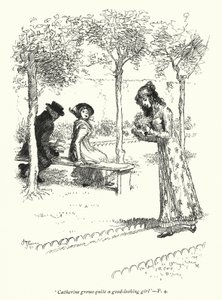 Illustration for Northanger Abbey by Jane Austen by Hugh Thomson