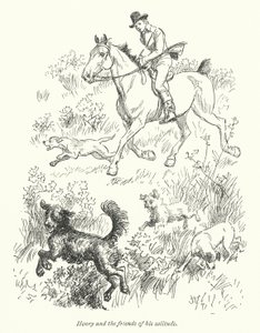 Illustration for Northanger Abbey by Jane Austen by Hugh Thomson