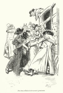 Illustration for Northanger Abbey by Jane Austen by Hugh Thomson