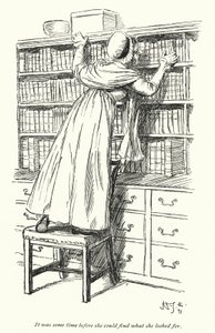 Illustration for Northanger Abbey by Jane Austen by Hugh Thomson