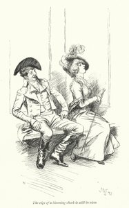 Illustration for Northanger Abbey by Jane Austen by Hugh Thomson
