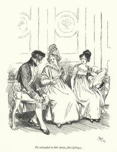 Illustration for Persuasion by Jane Austen by Hugh Thomson
