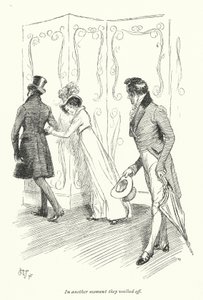 Illustration for Persuasion by Jane Austen by Hugh Thomson