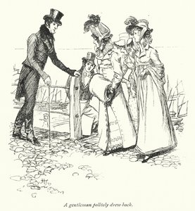 Illustration for Persuasion by Jane Austen by Hugh Thomson