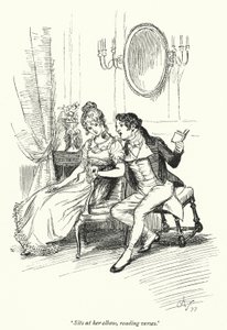 Illustration for Persuasion by Jane Austen by Hugh Thomson