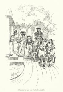 Illustration for Persuasion by Jane Austen by Hugh Thomson