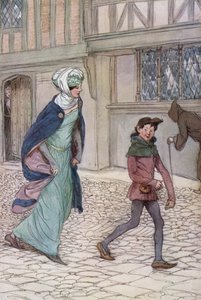 Illustration for The Merry Wives of Windsor by Hugh Thomson