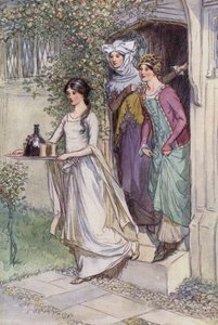 Illustration for The Merry Wives of Windsor by Hugh Thomson
