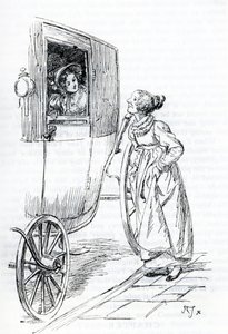 Miss Bates and Emma by Hugh Thomson
