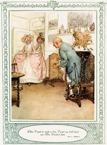 She Stoops to Conquer by Hugh Thomson