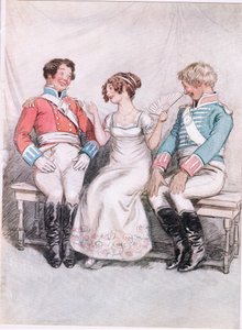 Phoebe: "As soon as you see a lady with a pretty nose you cannot help saying that you adore her" by Hugh Thomson