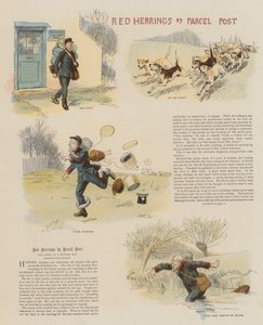 Red Herrings by Parcel Post by Hugh Thomson