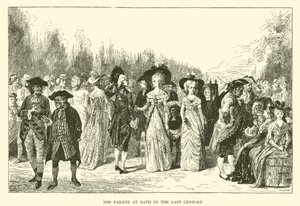 The Parade at Bath in the Last Century
