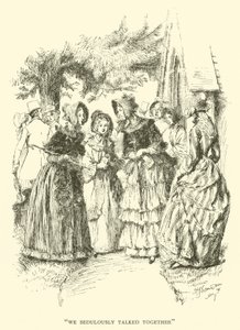 We Sedulously Talked Together (engraving) by Hugh Thomson