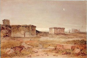 Ancient Sarcophagi, Galatea, at Dawn by Hugh William Williams
