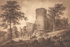 Castle Ruins by Hugh William Williams