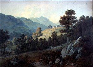 The Farm of Alane, Colywrockan, near Killiecrankie by Hugh William Williams