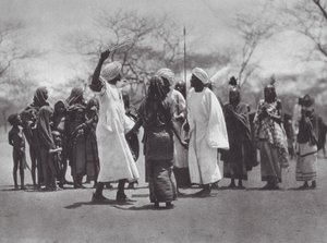 Africa: Aulad Hamid dance by Hugo Adolf Bernatzik