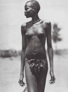 Djur Girl, Sudan by Hugo Adolf Bernatzik