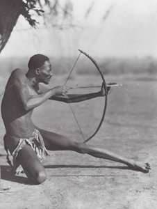 Africa: Eastern Djur archer by Hugo Adolf Bernatzik