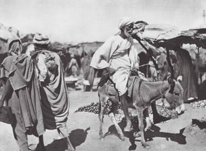 Africa: Fruit Market at Omdurman by Hugo Adolf Bernatzik