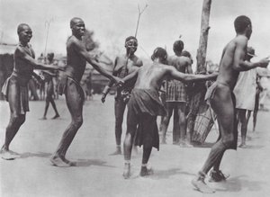 Africa: Moru Round Dance by Hugo Adolf Bernatzik