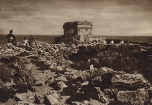 Mexico: Isla de las Mujeres, Yucatan by Hugo Brehme
