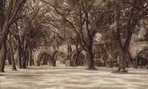 Mexico: Morelia, Old water pipe by Hugo Brehme