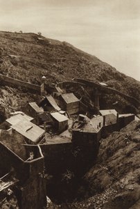Mexico: Pachuca, Old Spanish mine by Hugo Brehme